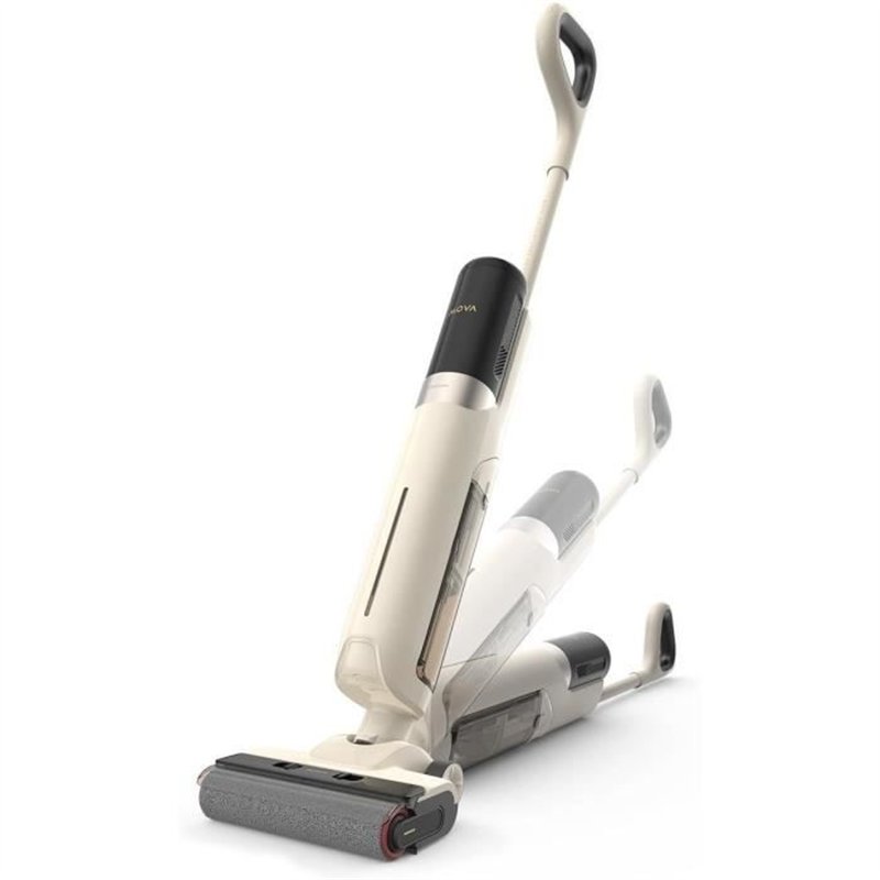 MOVA K30 - Aspirateur Laveur Sec Et Humide - Portée a plat 180° - Aspiration 18 kPa - Nettoyage des Bords - Séchage a l'air Chau