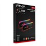 Kit de mémoire - PNY - XLR8 Gaming EPIC-X RGB DDR5 - 32GB (2x16GB) - 6400MHz - CL36 - Pour ordinateur de bureau