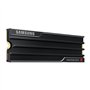 Samsung - SSD Interne - 9100 PRO avec dissipateur NVMe M.2 PCIe 5.0 x4 - 2 To - Vitesse de lecture jusqu'a 14 800 Mo/s - MZ-VAP2