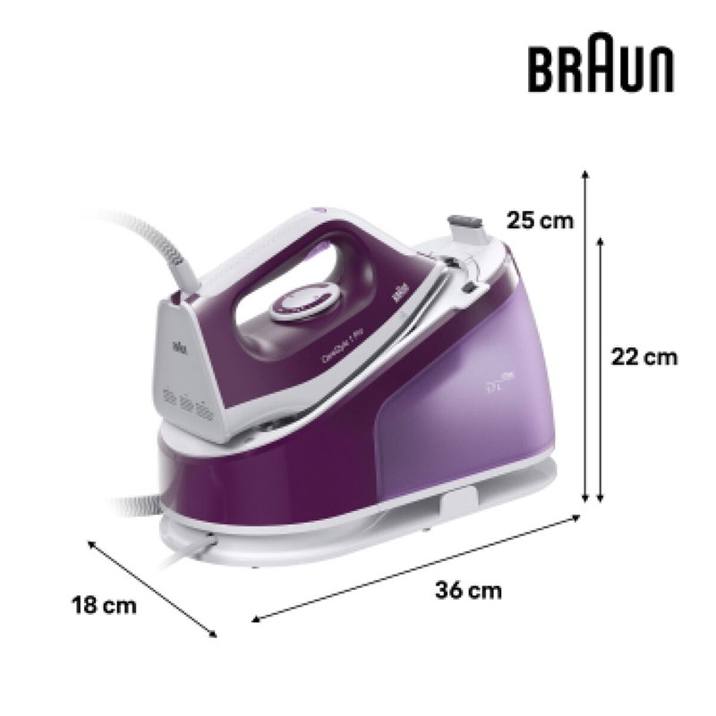Image secondaire de Fer à repasser générateur de vapeur Braun IS1514VI 2200 W Céramique