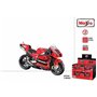 Motocyclette Colorbaby Gp Ducati Lenovo 2022 63 Francesco Bagnaia 1:18 Rouge