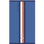 Serviette de plage Secaneta Portals Blue marine 90 x 165 cm Jacquard