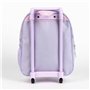 Cartable 3D avec roulettes Stitch Lila 25,0 x 31,0 x 10,0 cm