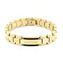 Bracelet Homme Tommy Hilfiger PARKER Acier inoxydable Doré