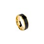 Bague Homme Radiant RH000137-24 24 Noir Doré