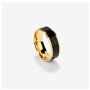 Bague Homme Radiant RH000137-24 24 Noir Doré