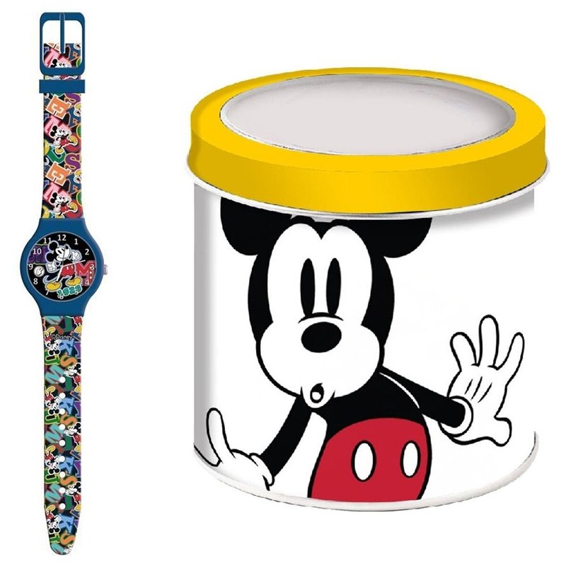 Montre Enfant Mickey Mouse MICKEY MOUSE - TIN BOX Ø 33 mm
