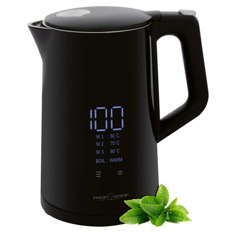 Image secondaire de Bouilloire Proficook PC-WKS 1243 Noir Acier inoxydable 2200 W 1,7 L
