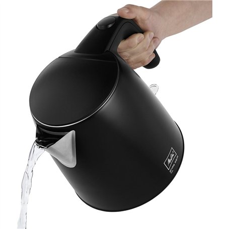 Bouilloire Melitta PRIME AQUA MINI BLACK EDITION 1 Noir Acier inoxydable plástico,acero inoxidable 2200 W 1,7 L