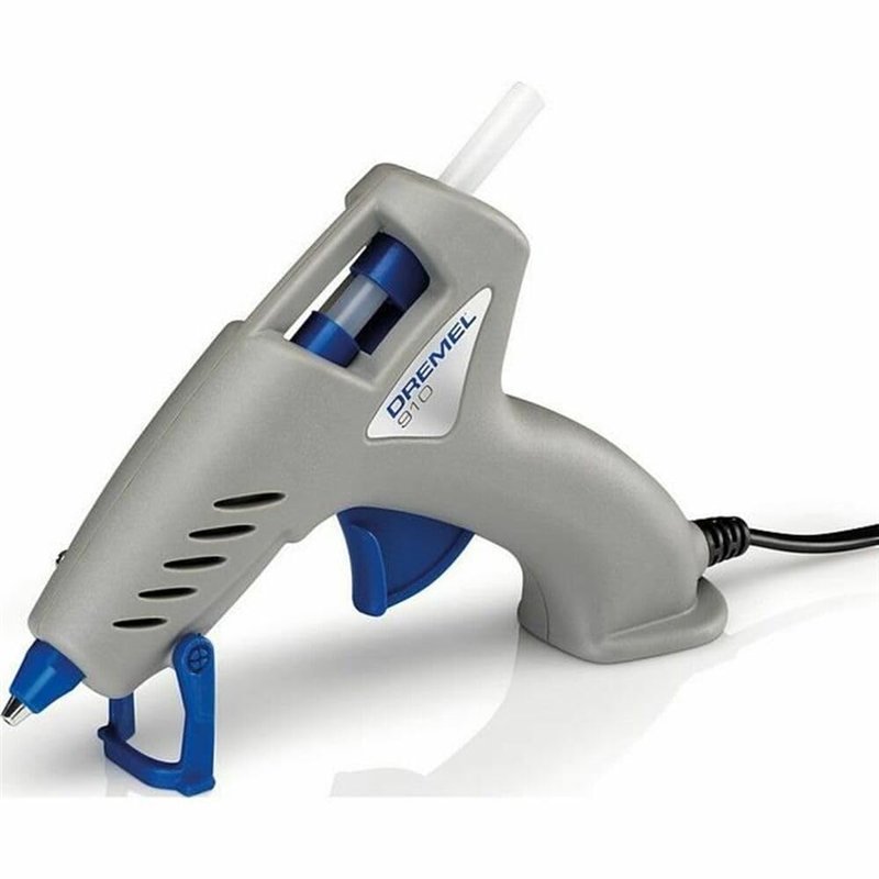 Dremel 910 Pistolet à Colle Chaude pour Petits Projets de Collage, Loisirs Créatifs et Bricolage avec Température de Chauffe à 1