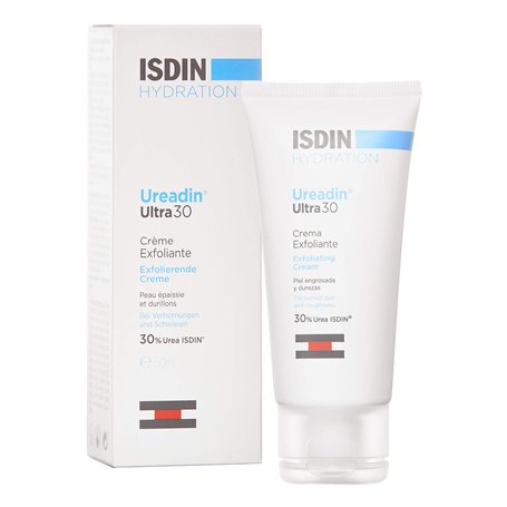 Crème émolliente ISDIN Ureadin Ultra 30 50 ml, peau très sèche et squameuse | Hydratation maximale et aide à soulager les démang
