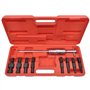 vidaXL Kit arrache extracteur de roulement intérieur marteau à inertie 9 pcs