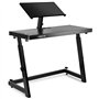 Vonyx Pied Support pour DJ, Indispensable pour Tous les DJ, Deck Réglable, Facile à Monter, Très Résistant, Idéal pour Tables de