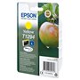 Epson T1294 Pomme Jaune, Cartouche d'encre d'origine, WF-3010DW WF-3520DWF WF-3530DTWF WF-3540DTWF WF-7015 WF-7515 WF-7525 BX305