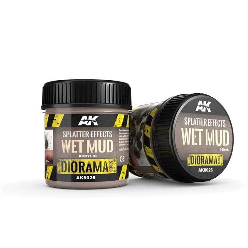(AK8026) - AK Interactive - Splatter Effects Wet Mud 100ml