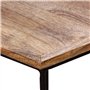 vidaXL Table Basse Table d'Appoint Table de Chevet Canapé Salon Salle de Séjour Maison Intérieur 56x48x40 cm Bois de Manguier Ma
