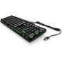 HP Pavilion Gaming 500 - Clavier Mécanique Gaming QWERTY (Filaire - USB, Switch Red, Rétroéclairage LED 4 couleurs) - Noir