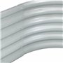 vidaXL Lit Surélevé 400x80x44 cm Acier Galvanisé Argenté Jardinière Pot Fleurs
