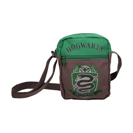SD TOYS Bolsa Pequeña Tela Canvas Serpentard Harry Potter, Petit Sac en Toile Mixte, coloré, S