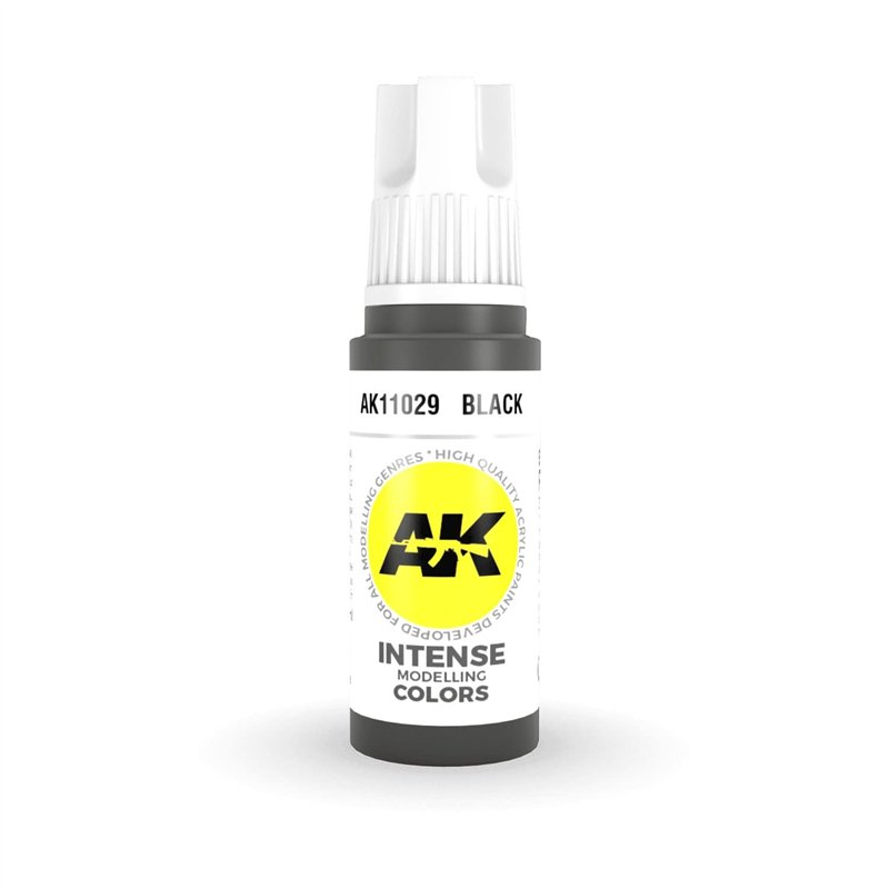 AK Interactive 3rd Gen Acrylic Black 17ml