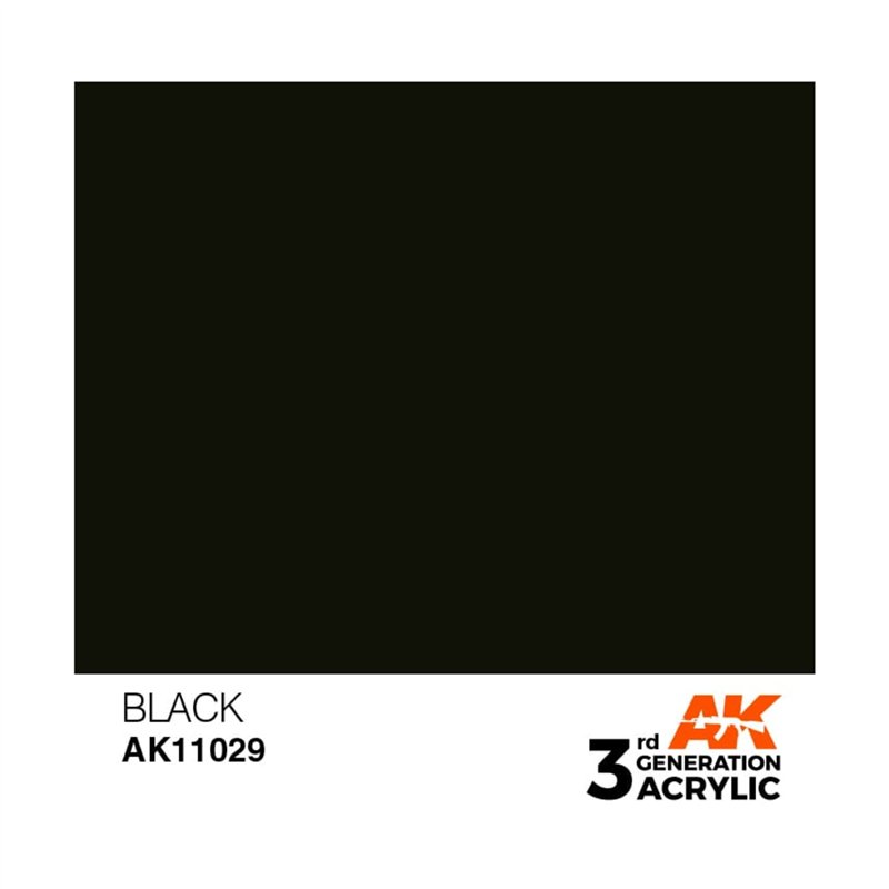 Image secondaire de AK Interactive 3rd Gen Acrylic Black 17ml