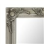 vidaXL Miroir Mural Style Baroque Argenté 60 x 40 cm