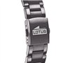 LOTUS Montre modèle 18808/1 de la Collection Connected, boîtier de 43 mm Argent avec Bracelet en Acier Gris pour Homme