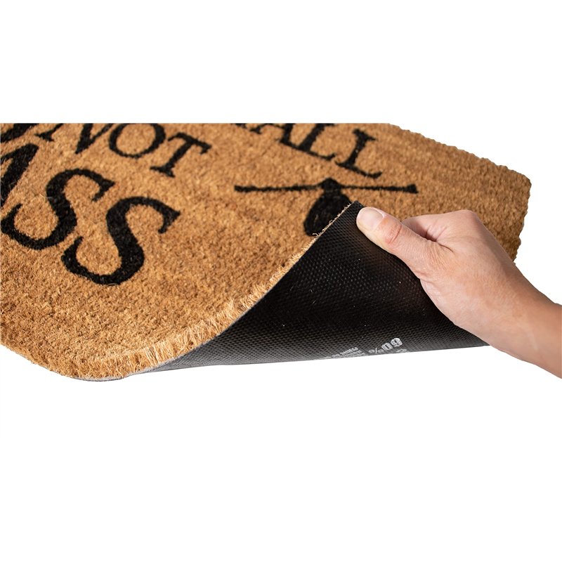 Image secondaire de SD TOYS - Paillasson Seigneur des Anneaux, avec la Silhouette de Gandalf, Tapis d'Entrée en Fibre de Coco, Antidérapant, 60 x 40