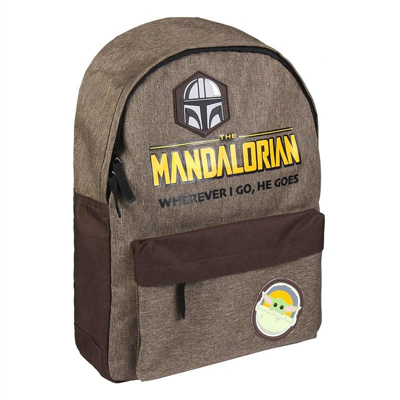 CERDÁ LIFE'S LITTLE MOMENTS- Mochila Poliéster Mujer de The Mandalorian - Licencia Oficial Disney, Color Verde (ARTESANIA CERDÁ)