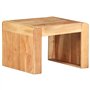 Table d'appoint 43x40x30 cm Bois d'acacia Massif
