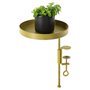 Esschert's Garden Support à Plantes Rond à Fixer Hauteur réglable doré 24.6 x 18 cm
