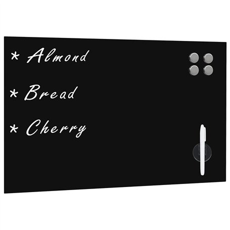 Magnettafel Wandmontage Glas 50 x 30 cm