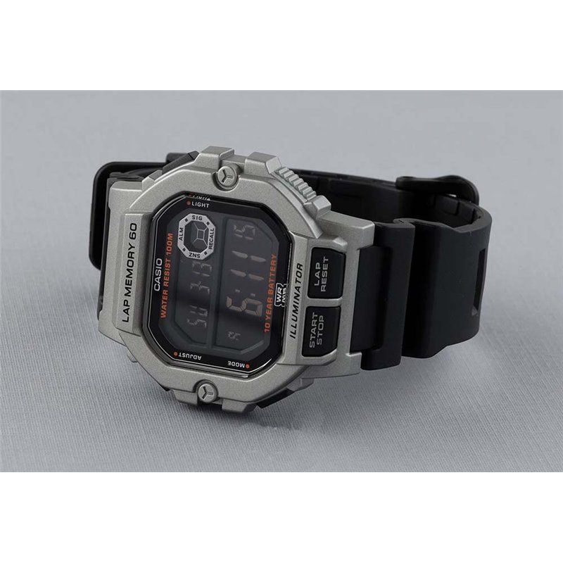 Image secondaire de Casio Hommes Analogique-Numérique Quartz Montre avec Bracelet en Acier Inoxydable