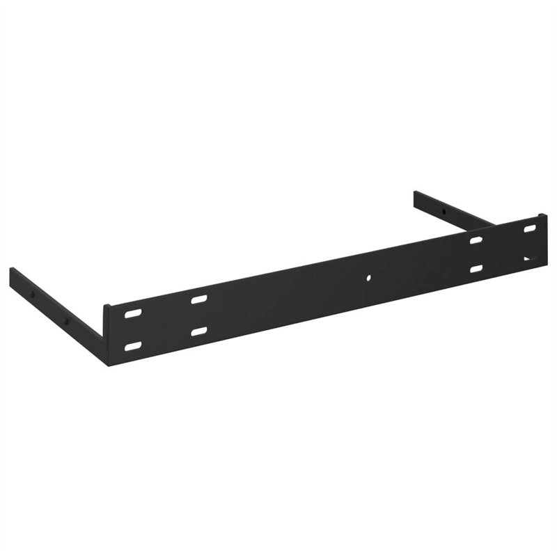 Image secondaire de VidaXL Étagères murales flottantes 4 pcs Noir 40x23x3,8 cm MDF