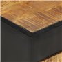 vidaXL Comodino 40x40x35 cm in Legno di Mango Grezzo