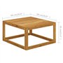 Table basse 68x68x29 cm Bois d'acacia solide