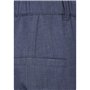 STREET ONE Chino Belt Flap HW Short, Original Blue, 36W x 30L Femme