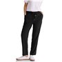 STREET ONE A377201 Pantalon en Viscose, Noir, 40W x 28L Femme