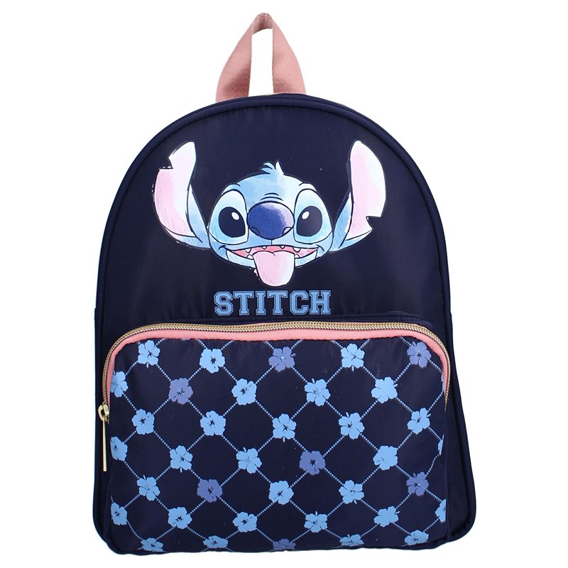 Image secondaire de Zaino STITCH Independent da Disney Lilo e Stitch - Zainetto per Ragazzi | Scuola | Tempo Libero - Colore Blu Scuro - dimensioni 