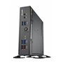 SHUTTLE XPC Slim Barebone DS50U, Intel Celeron 7305, 2X LAN (1x 2.5Gbit,1x 1Gbit), 1xCOM,1xHDMI,1xDP, 1x VGA, fanless,