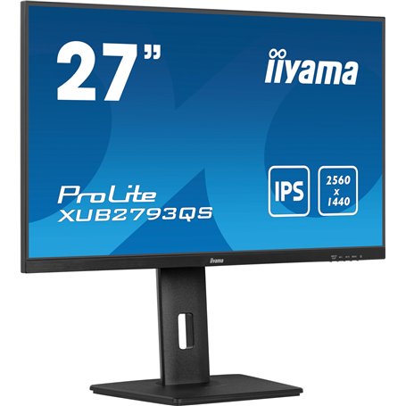 iiyama Prolite XUB2793QS-B7 27" LED IPS QHD 100Hz Altavoces Altura Ajustable Adaptive Sync