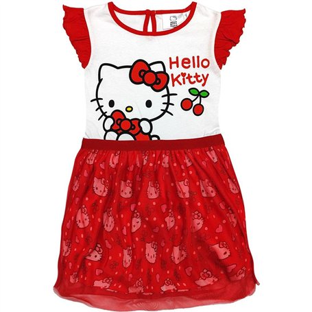 CERDÁ LIFE'S LITTLE MOMENTS Vestido Para Niñas Diseño Elegante Y Cómodo Con Colores Vibrantes de Gabby´s Dollhouse Robe, Rouge,