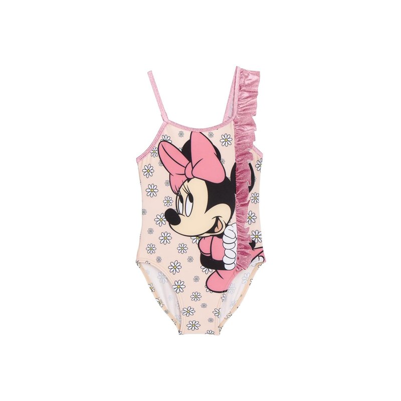 Diademita Cerda 2900002582-T06A-C70 Minnie Maillot de bain 85 % polyester, 15 % élasthanne Rose, Rose, 6 ans
