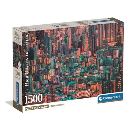 CLEMENTONI - Compact 1500 pieces - Hong-Kong