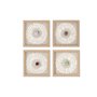 Cadre Home ESPRIT Blanc Naturel Moderne 22 x 2 x 22 cm