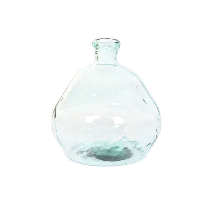 Vase Home ESPRIT Transparent Cristal recyclé 45 x 45 x 47,5 cm