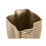 Vase Home ESPRIT Doré Aluminium Abstrait Moderne 17 x 15 x 33 cm