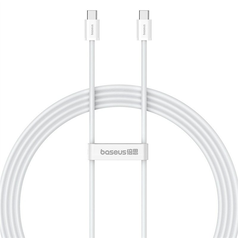 Câble USB-C vers USB-C Baseus P10365200211-01 Blanc 2 m