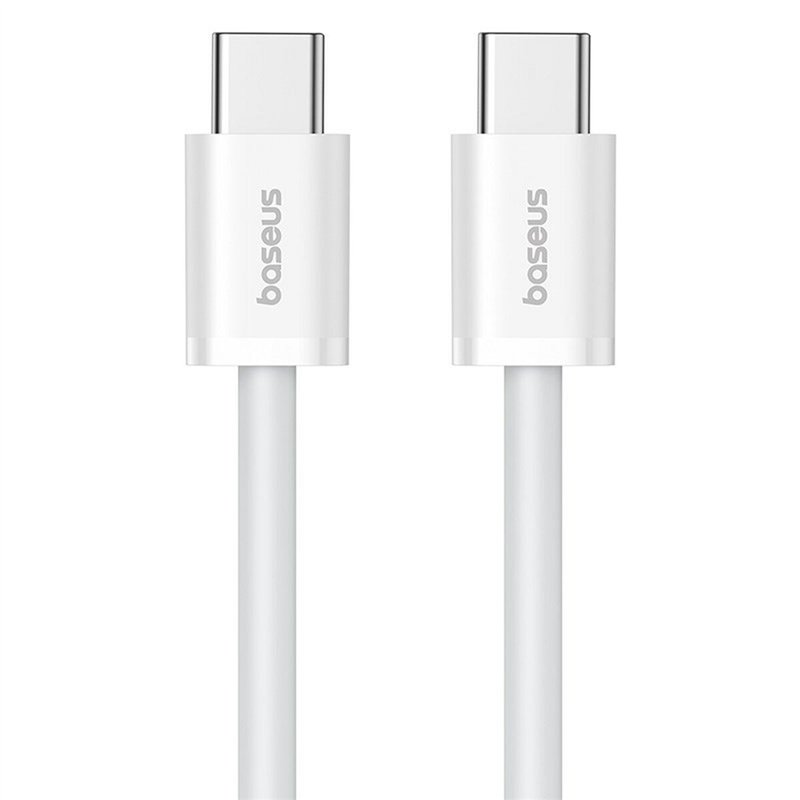 Image secondaire de Câble USB-C vers USB-C Baseus P10365200211-01 Blanc 2 m