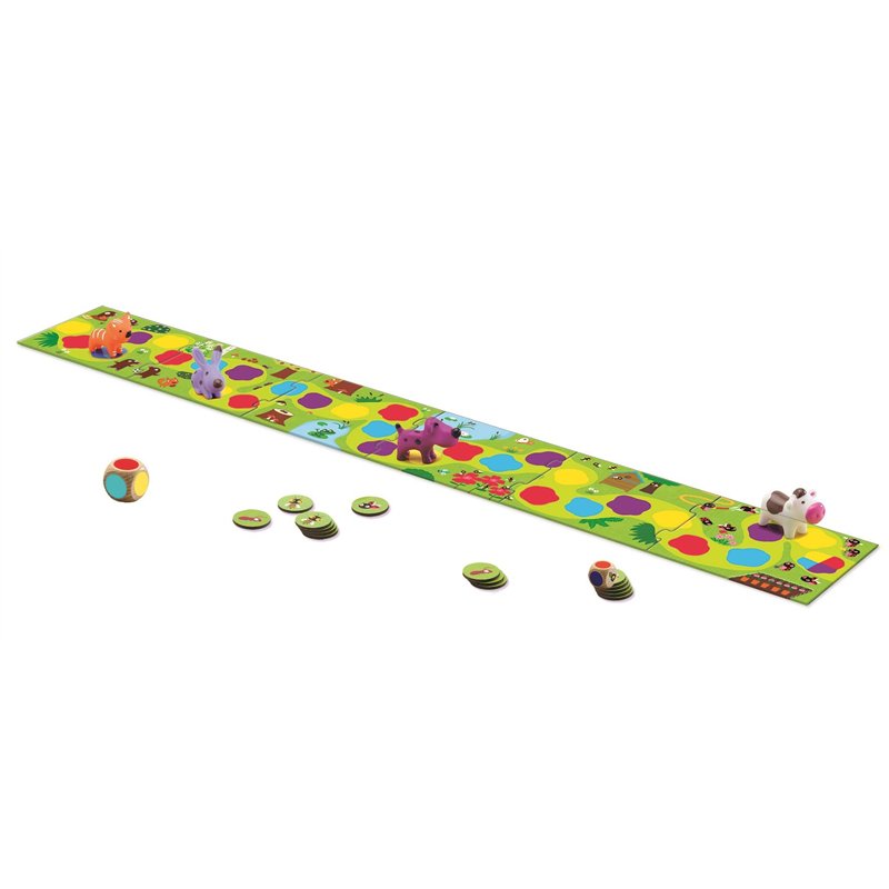 Image secondaire de DJECO Little Circuit - Jeu de Société Enfant, 2,5 à 5 Ans